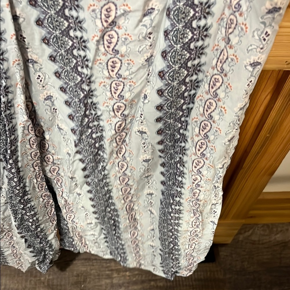 Nevena Rae Light Blue Paisley Patterned Jumpsuit - Picture 7 of 15
